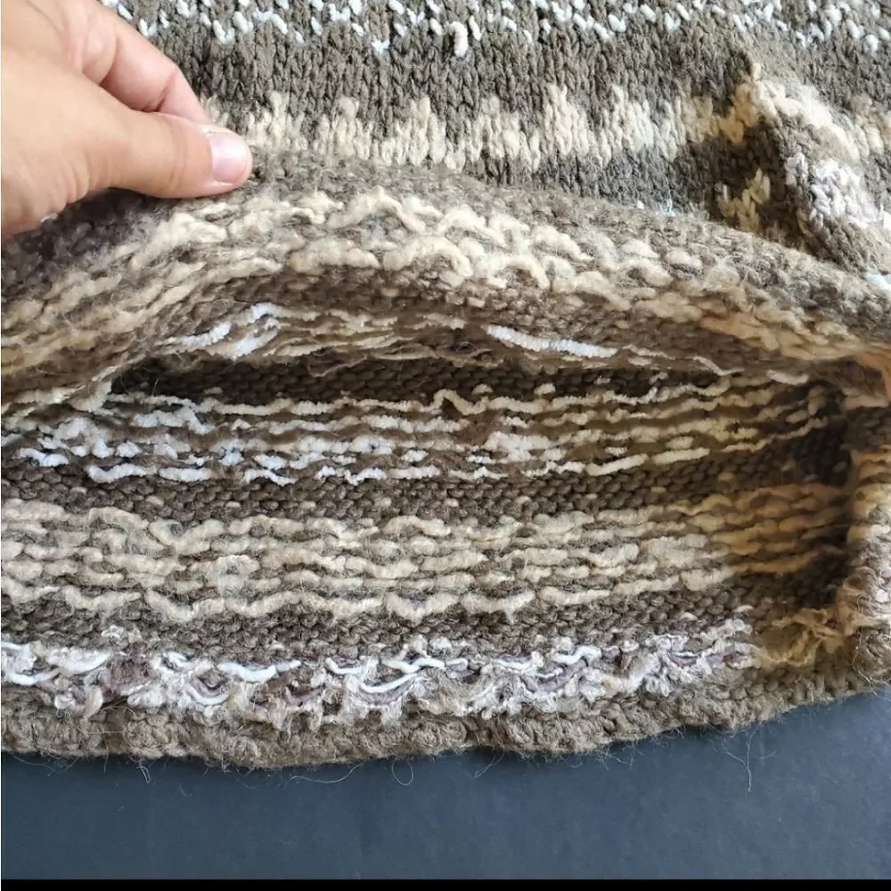 Free People Aztec Thick Sweater